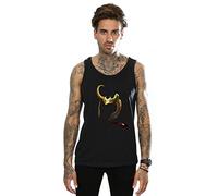 Marvel Men's Loki Agent of Asgard Helmet Vest Black XX-Large