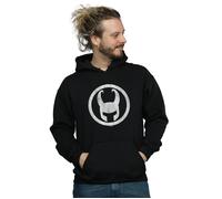 Marvel Men's Loki Icon Hoodie in Black | Size: Medium Marvel Black M
