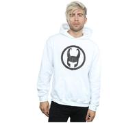 Marvel Men's Loki Icon Hoodie in White | Size: 5XL Marvel White 5XL