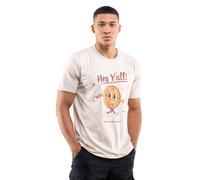 Marvel Men's Loki Miss Minutes Cotton T-shirt in Light Beige | Size: Large Marvel Light Beige L