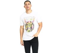 Marvel Men's Master T-Shirt, White, Large