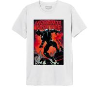 Marvel Men's Meblpacts004 T-Shirt, White, XXL