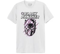 Marvel Men's Meblpacts005 T-Shirt, White, XXL