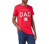 Marvel Men's Memarcots230 T-Shirt, Red, M