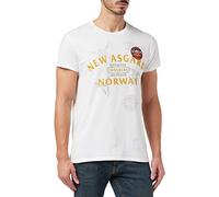 Marvel Men's Metlatmts010 T-Shirt, White, XXL