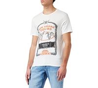 Marvel Men's Metlatmts021 T-Shirt, White, M