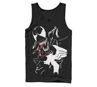 Marvel Men's Official Venom Paint Tank Top Shirt, Black, XL