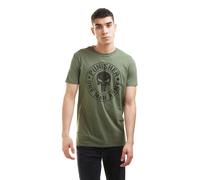 Marvel Men's One Man Army Cotton T-Shirt Dark Green | Size: Small Marvel Dark Green S