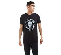Marvel Men's One Man Army T-Shirt, Black, Medium