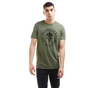 Marvel Men's One Man Army T Shirt, Military Green, L UK