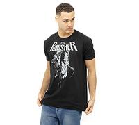 Marvel Men's Punisher Rifle T-shirt T Shirt, Black, S UK