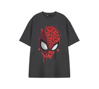 (Medium) Marvel Short Sleeved T-Shirt (Mens Grey)