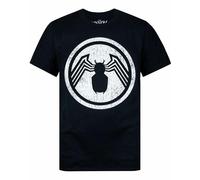 Short Sleeved T-Shirt Marvel Black XL