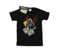 Marvel Mens Spider-Man Block T-Shirt BI37430