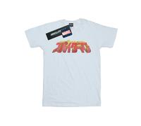 Marvel Mens Spider-Man Japanese Logo T-Shirt - White - White - 3XL