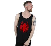 Marvel Men's Spider-Man Logo Emblem Vest Black XX-Large