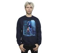 Marvel Men's Spider-Man NYC Sweatshirt Navy Blue XXX-Large