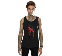 Marvel Men's Spider-Man Web Wrap Vest Black Small