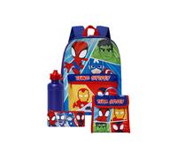 Marvel Spidey And His Amazing Friends 4 Piece Backpack Set | Kids School Bags