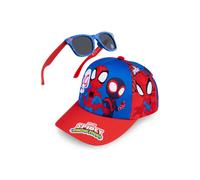 Marvel Men's Spidey Sunglasses Baseball Cap Set Summer Hat Sun UV400 Marvel Multicolor One Size