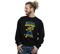 Marvel Men's Thanos Mad Titan Snap Sweatshirt Black X-Large