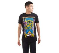 Marvel Men's Thanos Snap T Shirt, Black, L UK