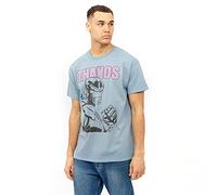 Marvel Men's Thanos T Shirt, Blue, S UK