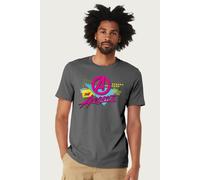 Marvel Men's The Avengers Retro Distressed 80s Style T-Shirt in Charcoal | Size: Small Marvel Charcoal S