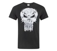 Marvel Mens The Punisher Logo T-Shirt NS4138