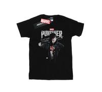 Marvel Mens The Punisher TV Series Frank Castle T-Shirt (Black) Cotton - Size Medium