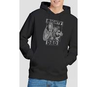 Marvel Men's Thor Father's Day Mighty Dad Hoodie in Black | Size: Large Marvel Black L