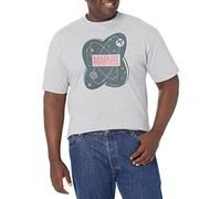 Marvel Men's Universe T-Shirt, Athletic Heather, 5XL Big Tall