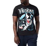 Marvel Men's Venom Anthihero T Shirt, Black (Black Blk), S UK