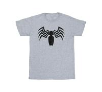(3XL, Sports Grey) Marvel Mens Venom Spider Logo Emblem T-Shirt