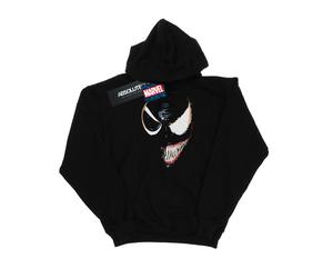 Marvel Mens Venom Split Face Hoodie (Black) - Size Medium