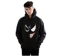 Marvel Men's Venom Split Face Hoodie in Black | Size: XL Marvel Black XL