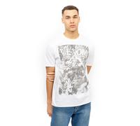Marvel Men's Venom Web Cotton T-Shirt White | Size: Large Marvel White L