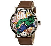 Marvel Men's W001764 Hulk Vintage Analog-Quartz Brown Watch