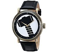MARVEL Men's W001773 The Avengers Thor Analog-Quartz Black Watch, Black, Quartz Movement