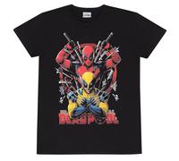 Marvel Men's Weapons T-Shirt in Black | Size: Large Marvel Black L
