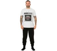 Marvel Mens White Wandavision Logo Short Sleeve Long Leg Pyjama Set - X-Large