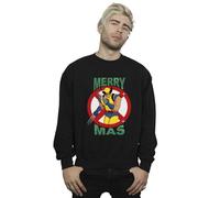 Marvel Men's X-Men Wolverine Christmas Sweatshirt Black XX-Large