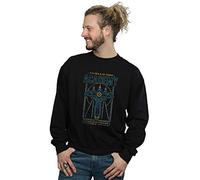 Marvel Men's X-Men Xavier's Flight Academy Sweatshirt Black Large