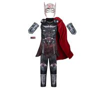 Marvel Mighty Thor Costume for Kids - Thor: Love and Thunder - Size 7/8 Multicolored