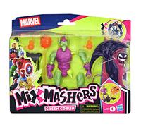 MixMashers Marvel Green Goblin Custom Spider-Man Mix-And-Match Deluxe Action Figure & Accessories, 12-cm-scale (5 inch) Super Hero Toys, Ages 4+