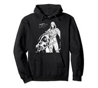 Marvel Moon Knight Duo Line Art Poster Pullover Hoodie