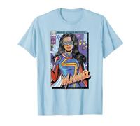 Marvel Ms. Marvel Comic Cover Poster T-Shirt