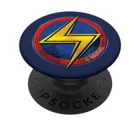 Marvel Ms. Marvel Lightning Bolt PopSockets Swappable PopGrip
