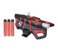 Marvel Nerf Spider-Man Miles Morales Thwip-Tech Blaster, Includes 3 Darts, Web Shooter, Role Play Toy for Ages 5+