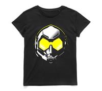 Marvel Official Ant-Man & The Wasp Hope Mask Women's T-Shirt in Black Marvel Black One Size